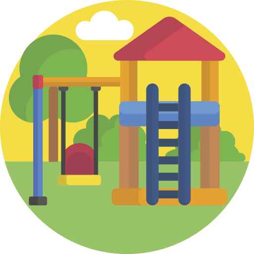 Safe kids play area in ABAD Builders flats in Kochi Kerala