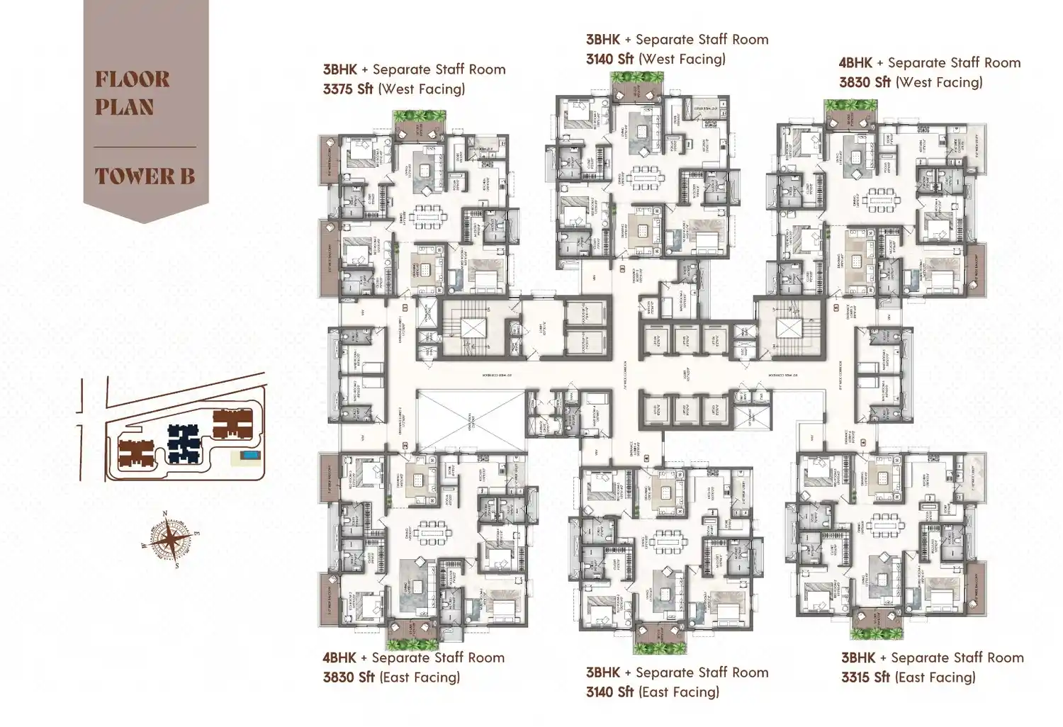 Anta Highway Avenues 2 BHK floor plan
