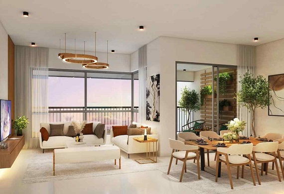 Living Room at Anta Queens Garden Villas