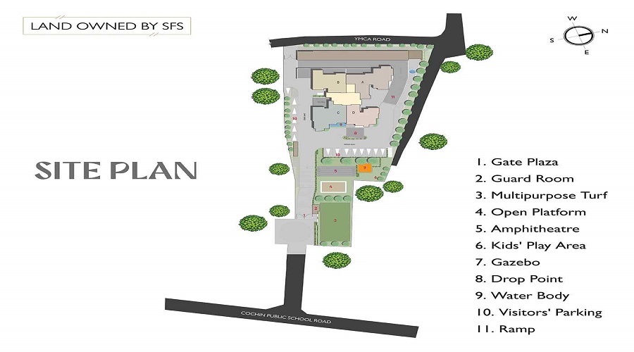 Anta Queens Garden Master Plan Layout
