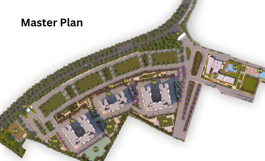 Prestige Kochi Master Plan Layout