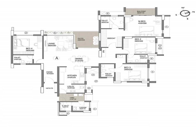 SFS Songs of Nightingale floor plan
