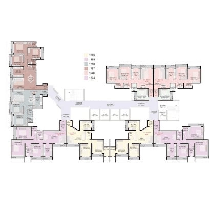 Signature Dwellings Tropicale 2 BHK floor plan